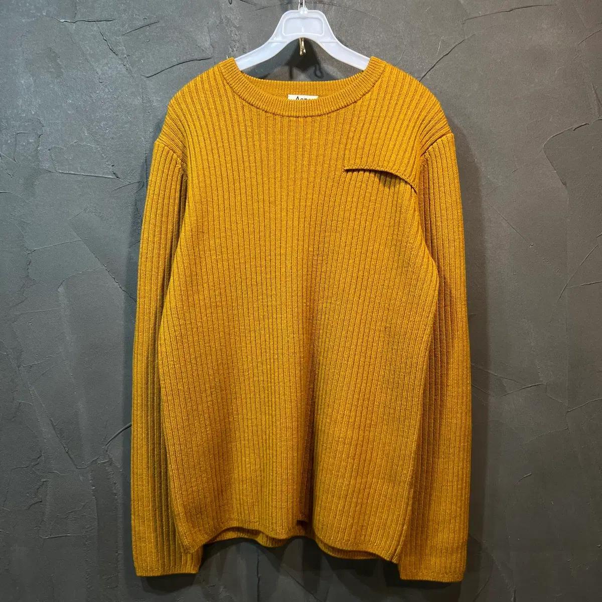[M] 아크네 스튜디오 Acne Studio 니트 머스타드 컬러