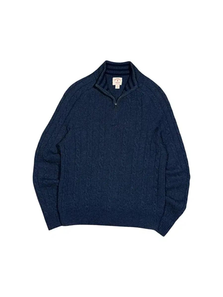 Brooks Brothers 브룩스 브라더스 케이블 반집업 니트