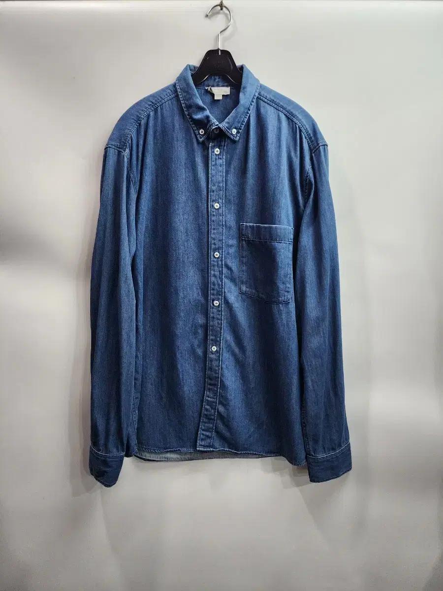 [L] 코스(COS) 클래식 데님 버튼다운 셔츠4.5