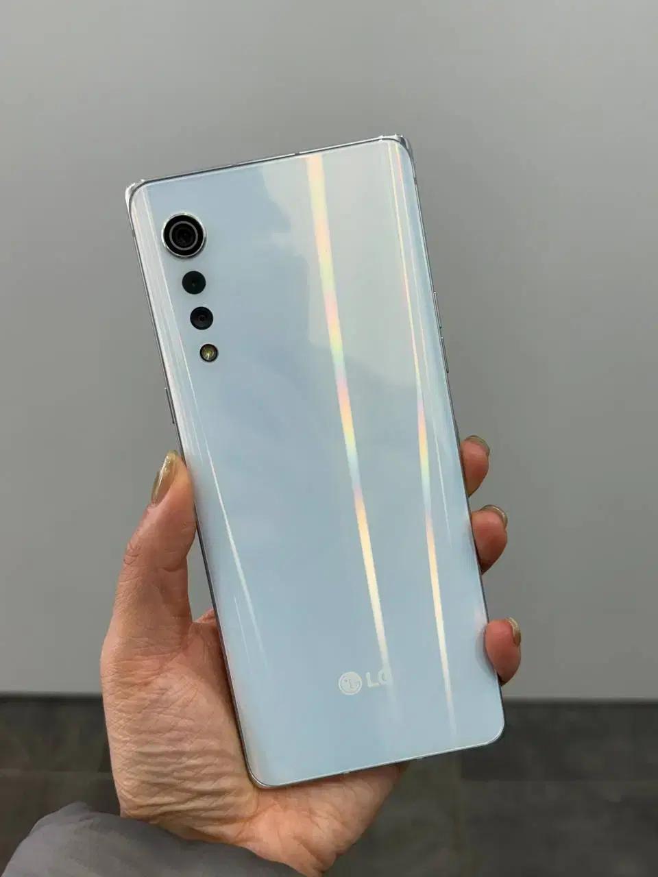 무잔상/A급)LG 벨벳 화이트 128GB Y1475