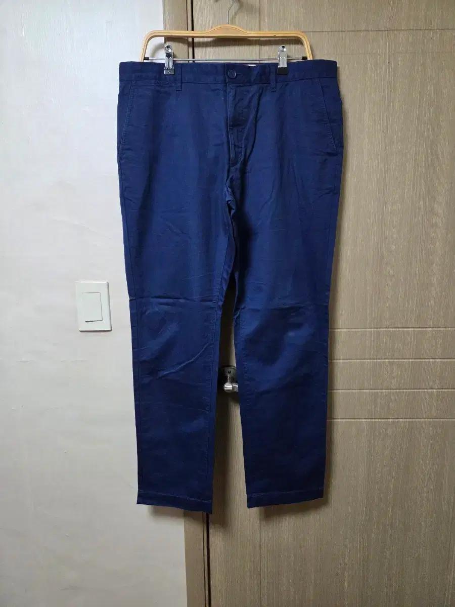 라코스테 면바지 37인치