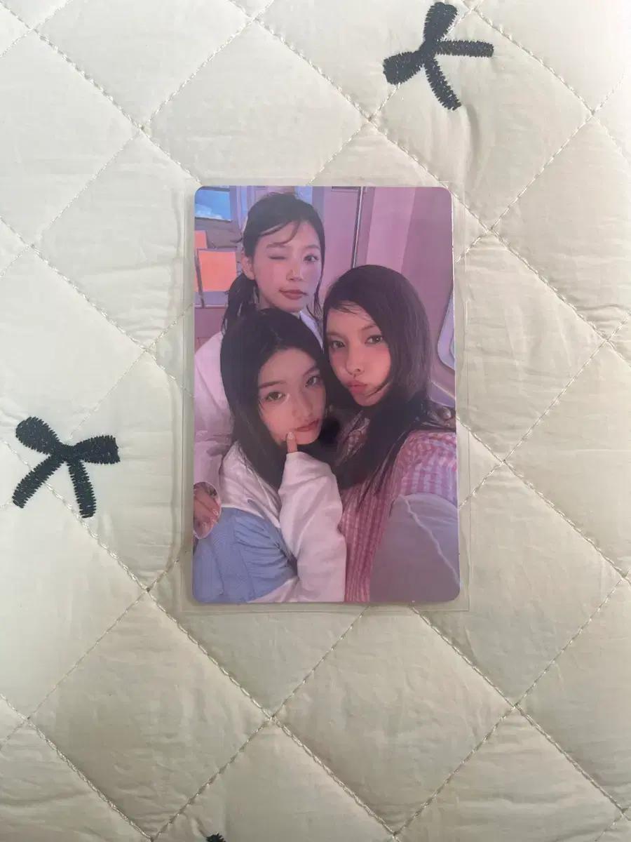 아일릿 모카 윤아 로하 유닛 포카 타겟 미국 체리쉬 앨범 포카
