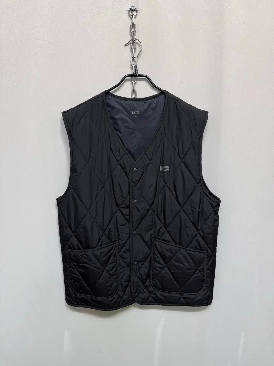 K2 퀼팅 조끼 블랙