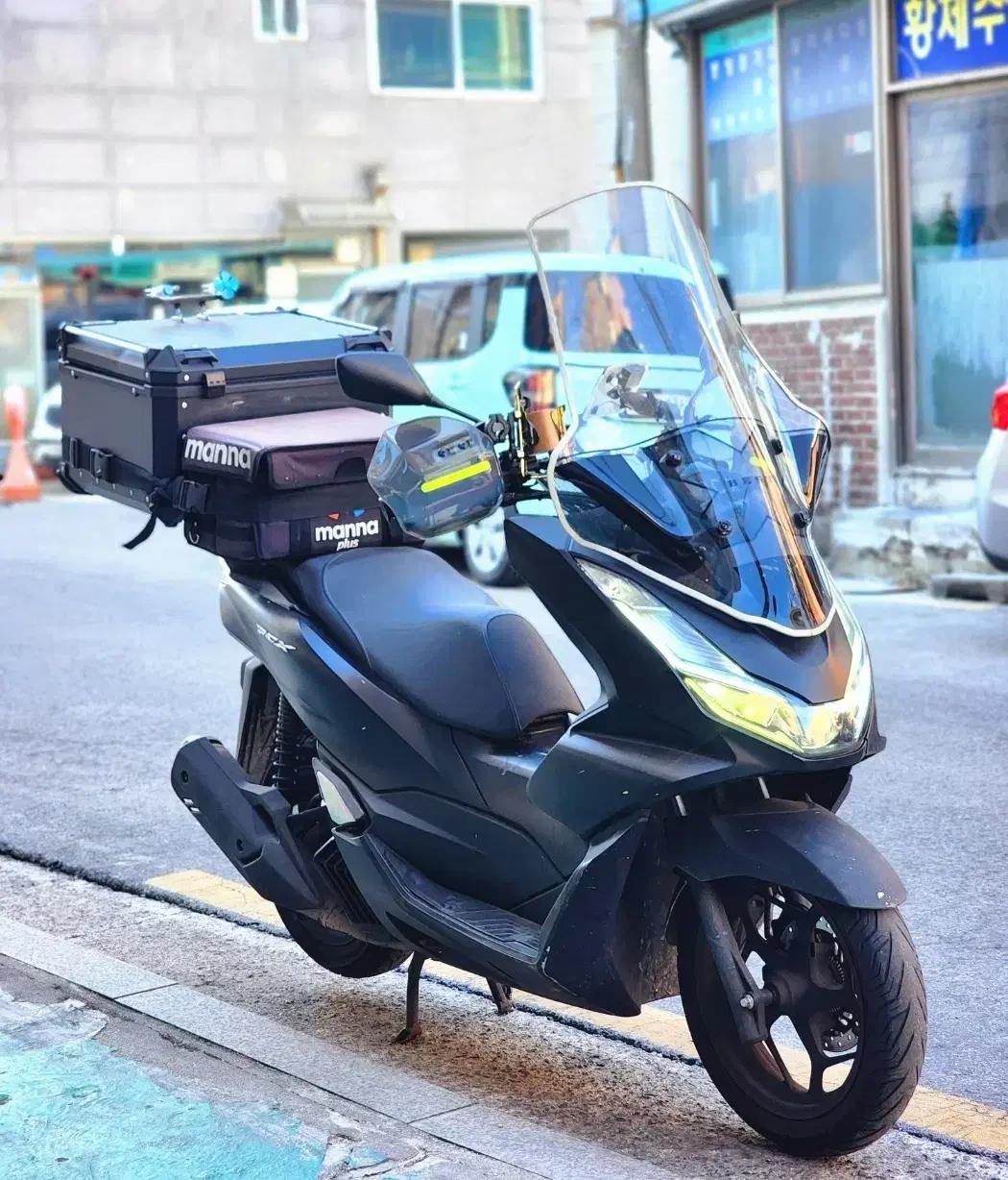 21년식 PCX125 ABS 배달세팅 블랙 9만 전국최저가