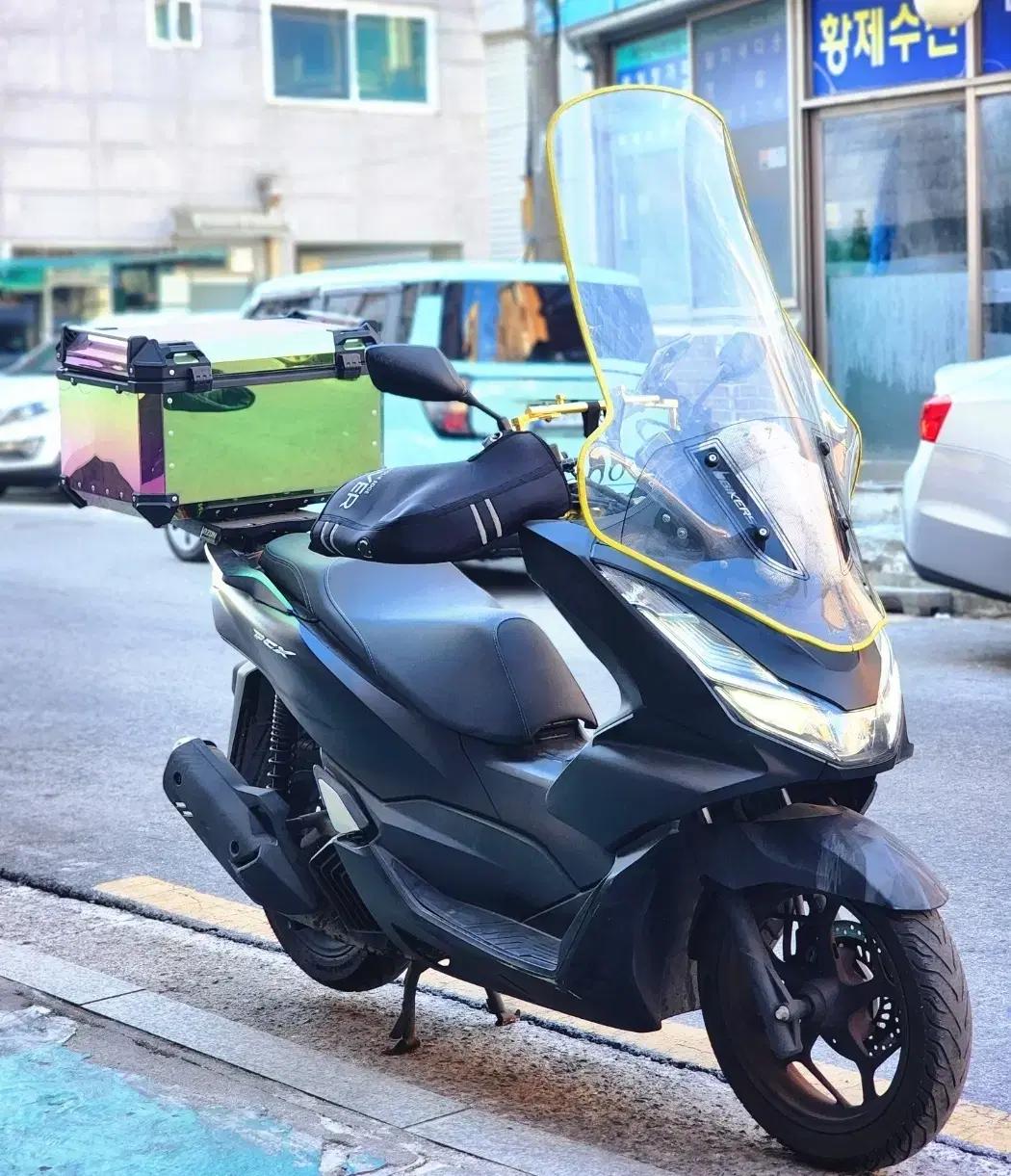 21년식 PCX125 블랙 5만키로 배달세팅 전국최저가