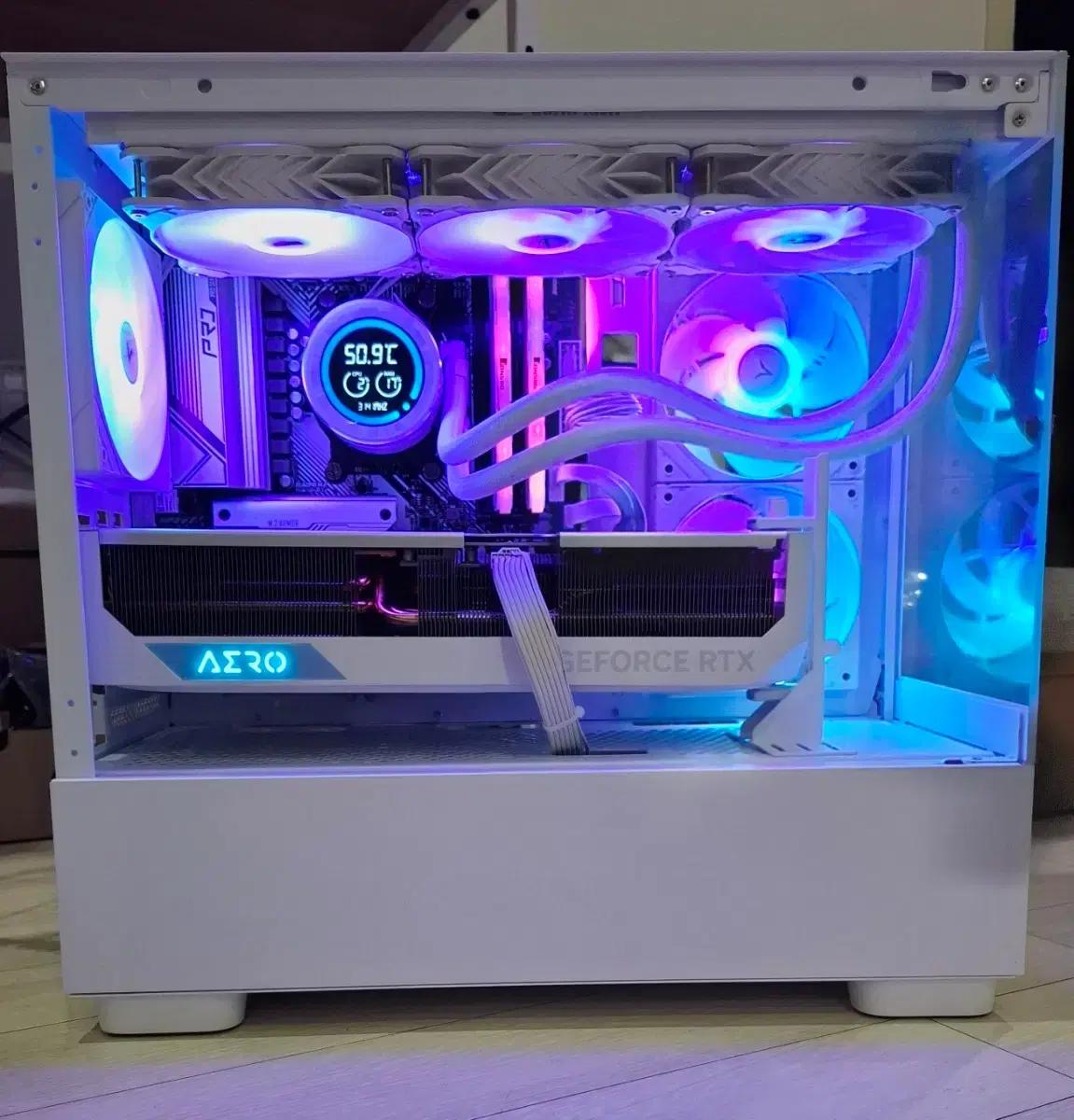 4080 Super 9800x3d 32g  하이엔드 컴퓨터 pc 본체