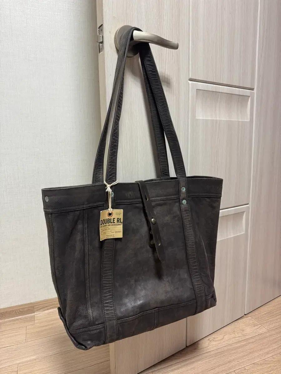 RRl 버팔로 가죽 토트백