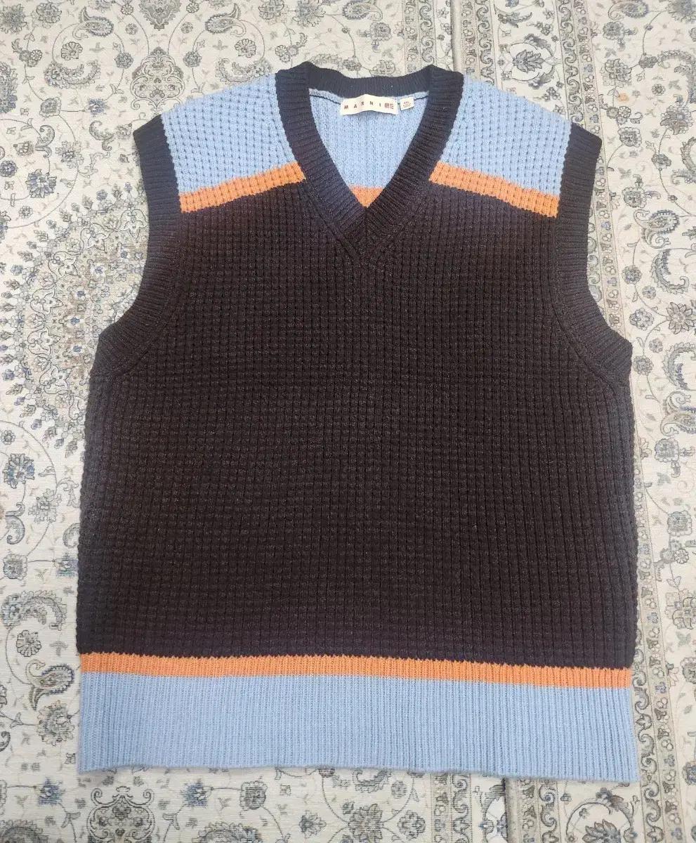 유니클로 X 마르니 브이넥 니트 조끼 2xl (66까지)