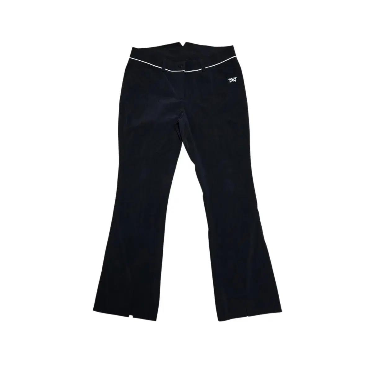 PXG 여성 FRONT SLIT 골프 바지 부츠컷 슬릭 팬츠
