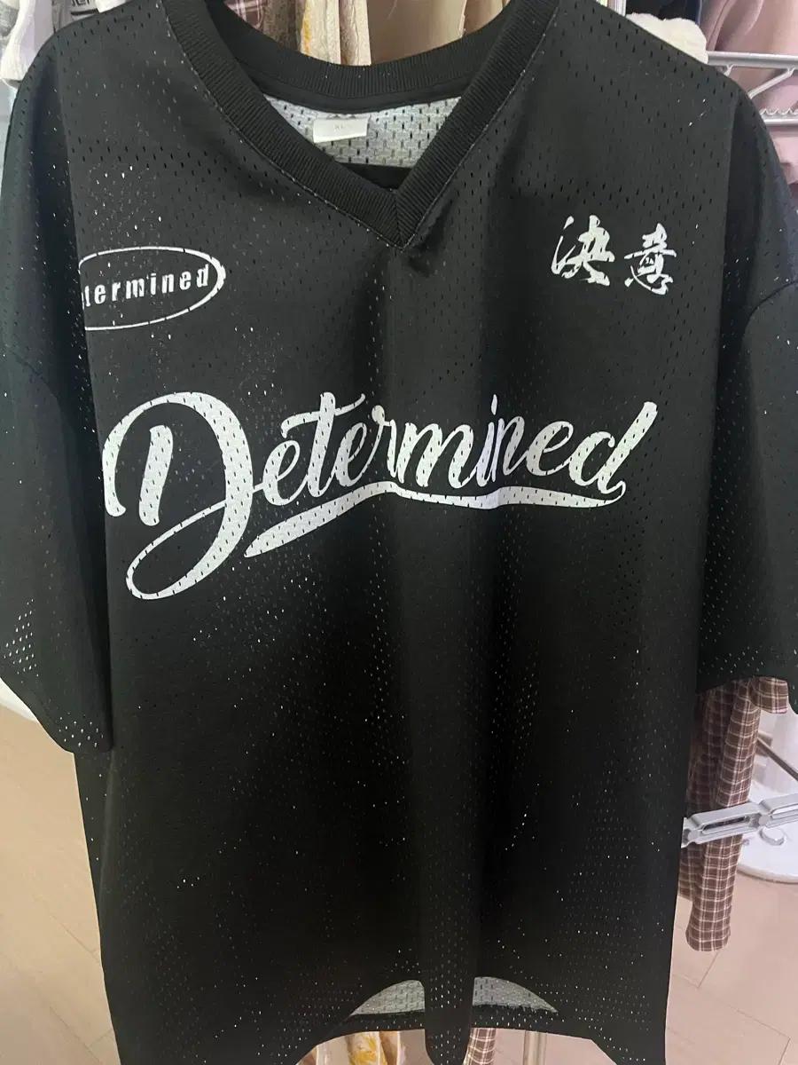 Determined 메쉬 오버핏 반팔
