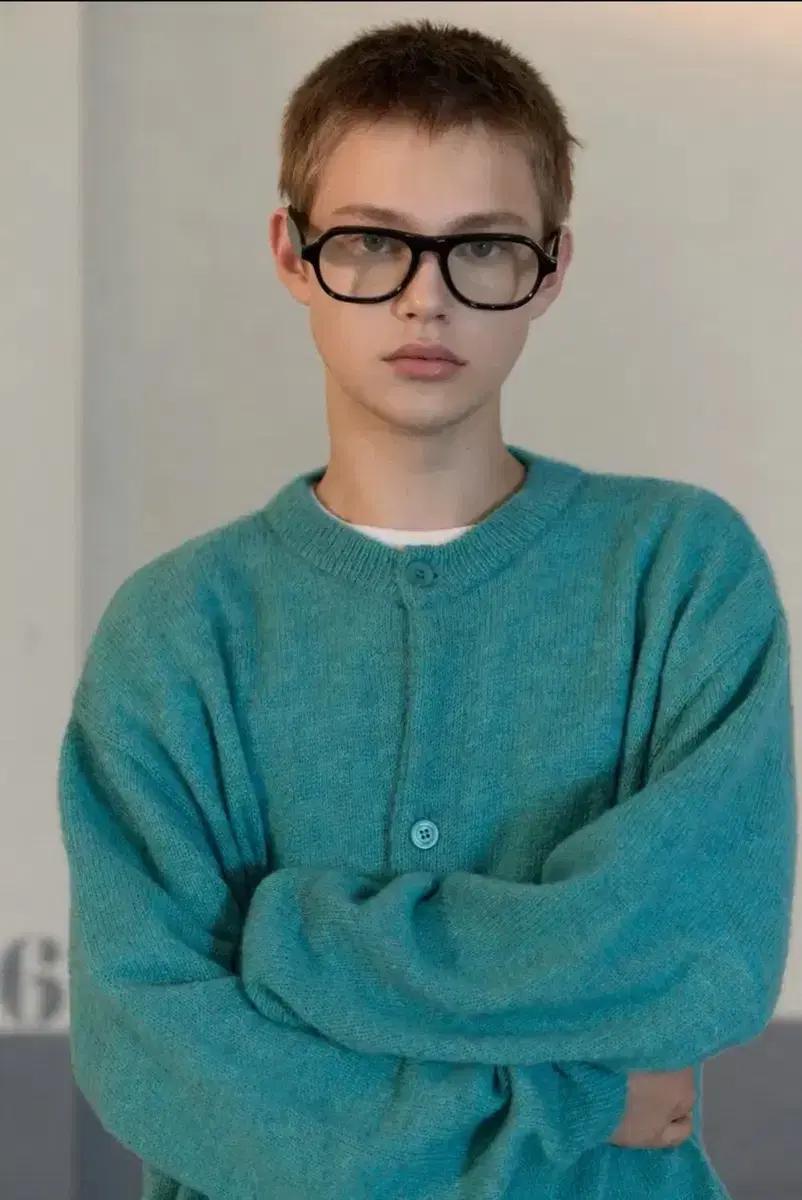 stu 민트가디건L