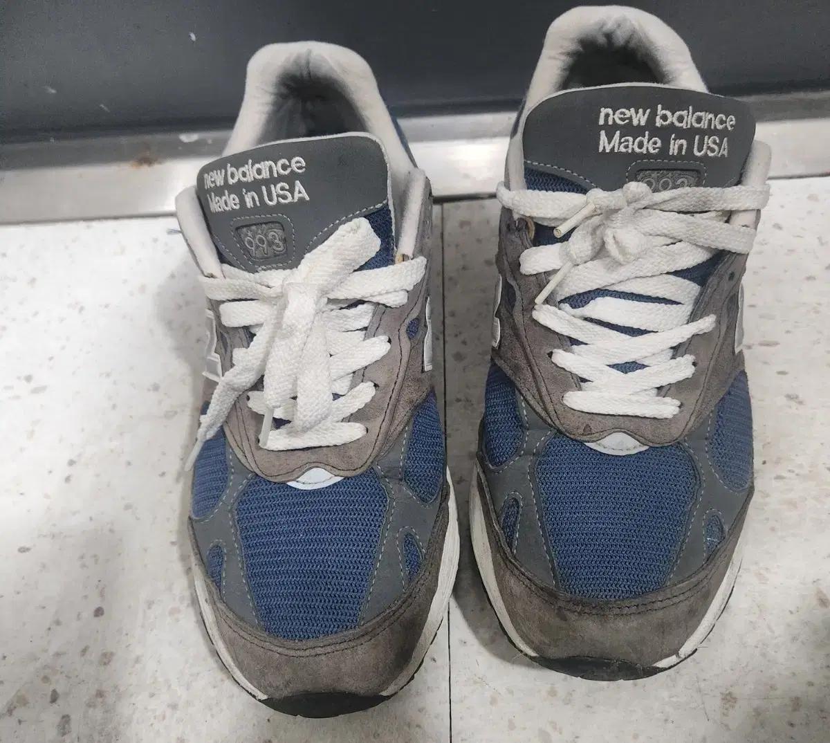 뉴발란스 993 Made in USA 네이비 270