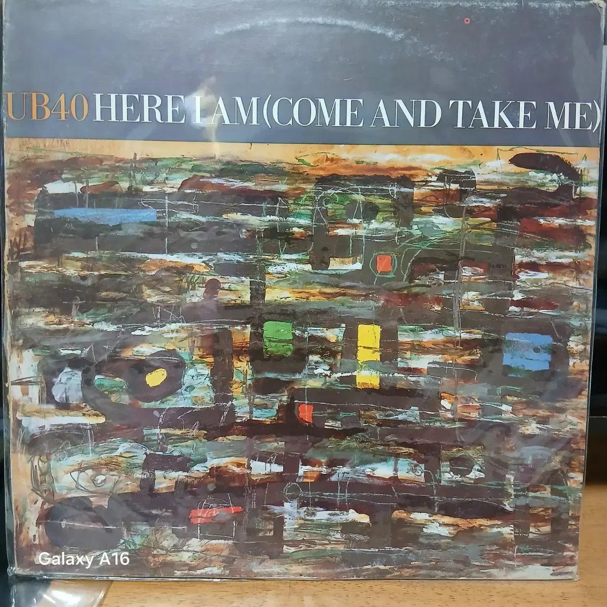 UB40 Here I Am LP 음반
