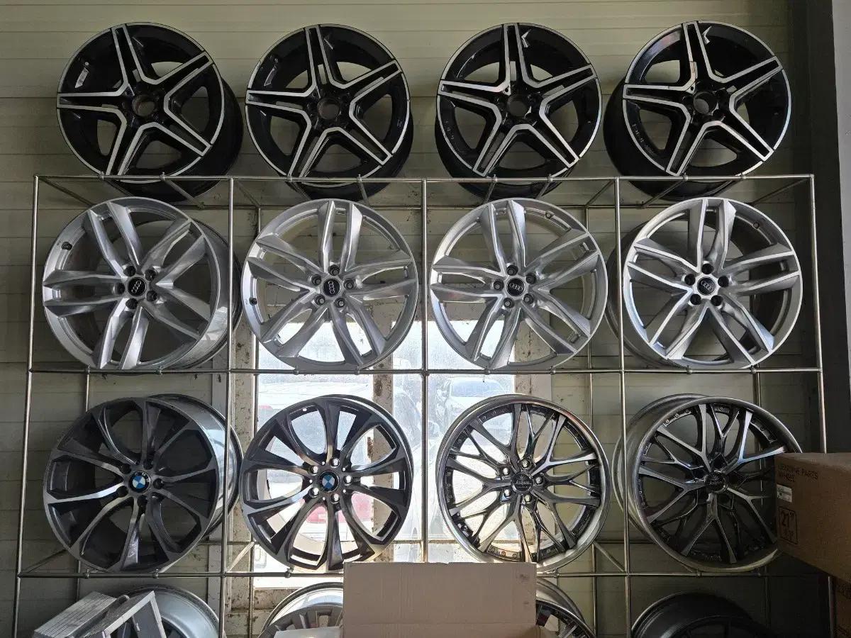 아우디 정품 PCD 112 RS 21인치 순정휠 Q7 4M