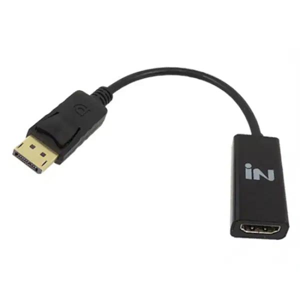 DisplayPort to HDMI 4K 지원 영상 컨버터 블랙