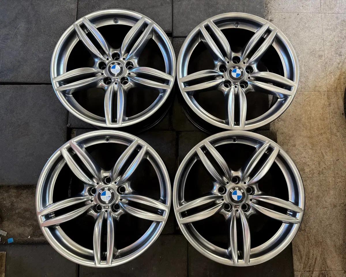 19인치 bmw f10 351m 정품휠 하이퍼블랙 1대분