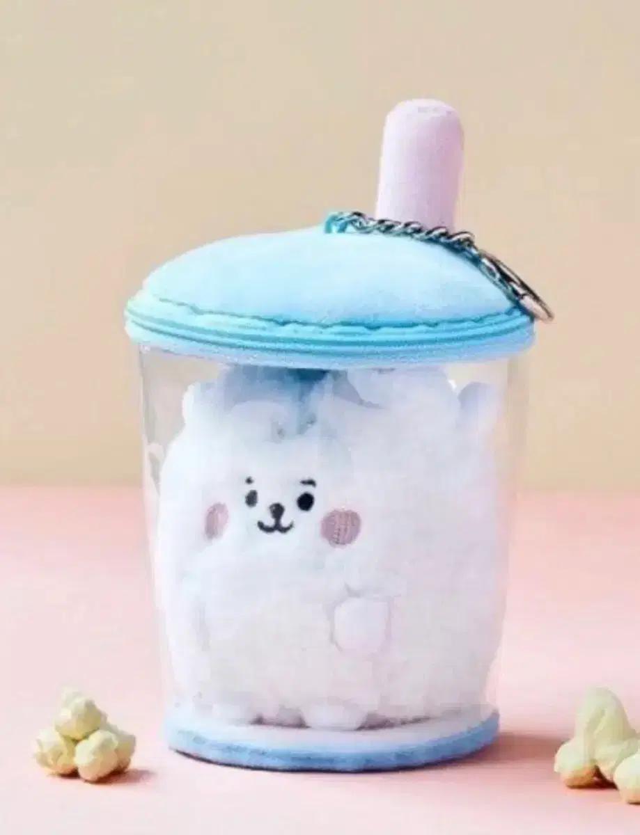 알제이 부클 버블티 백참 인형 키링 BT21 BTS 방탄소년단 진 석진
