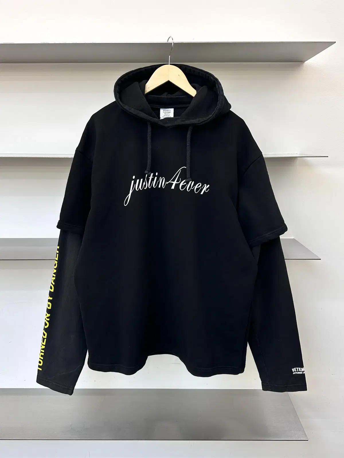 베트멍 17aw 저스틴 포에버 후드티