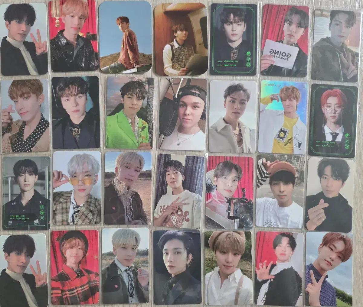 세븐틴 포토카드 양도 포카 seventeen photocard