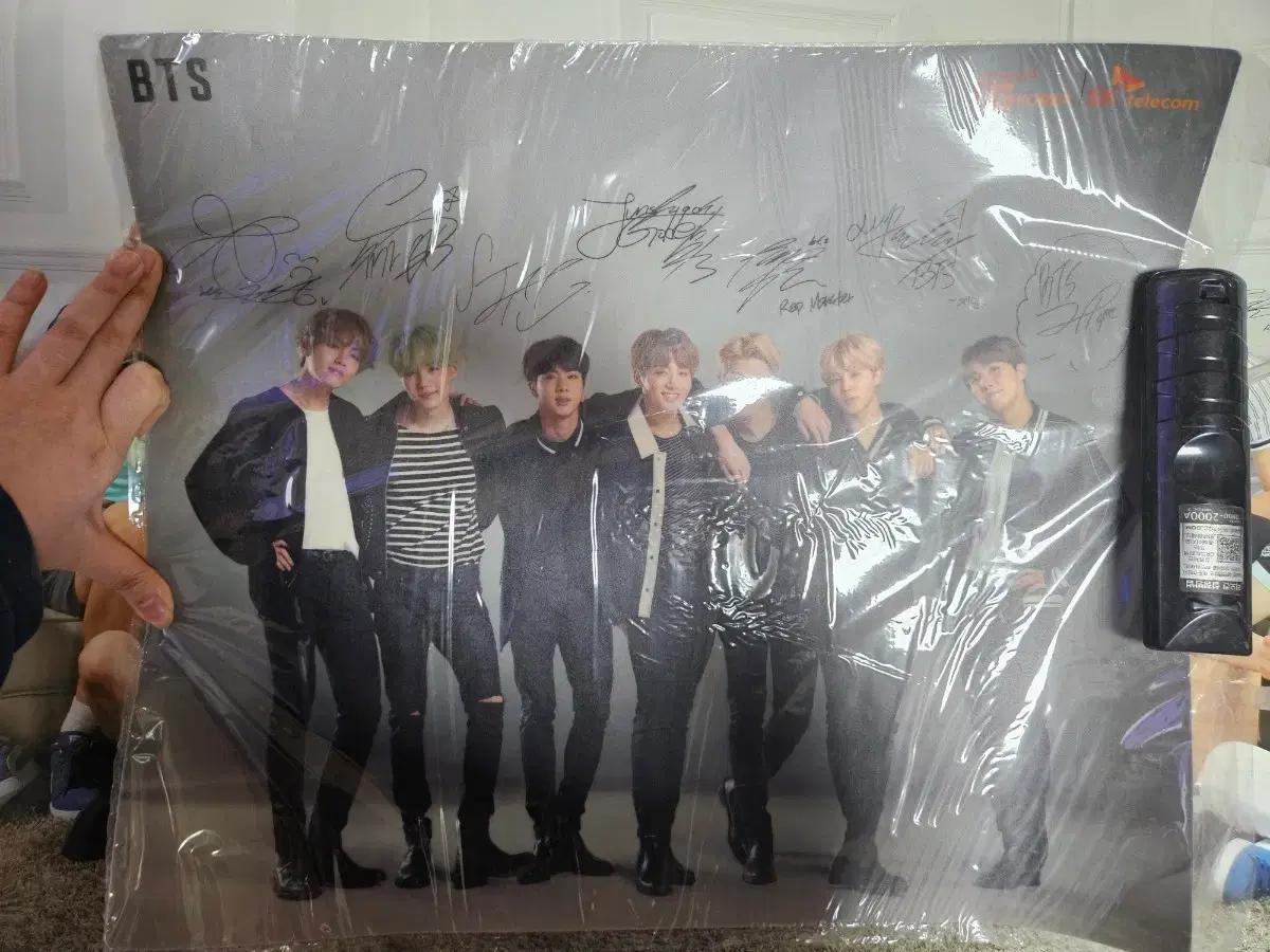 방탄 skt 대형 마우스패드 포스터