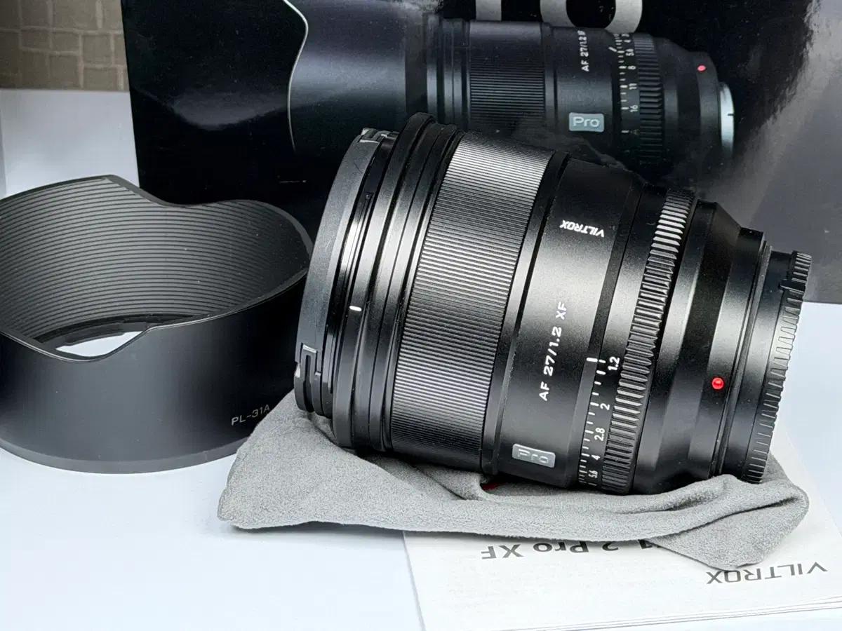 빌트록스 AF 27mm F1.2 Pro 후지 X마운트 렌즈