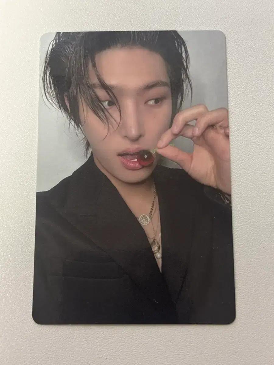 에이티즈 민기 톡톡세트 특전 체리 ver