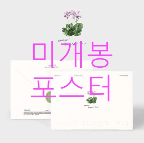 [미개봉] 김성규 - Won't Forget You (포스터포함, CD)