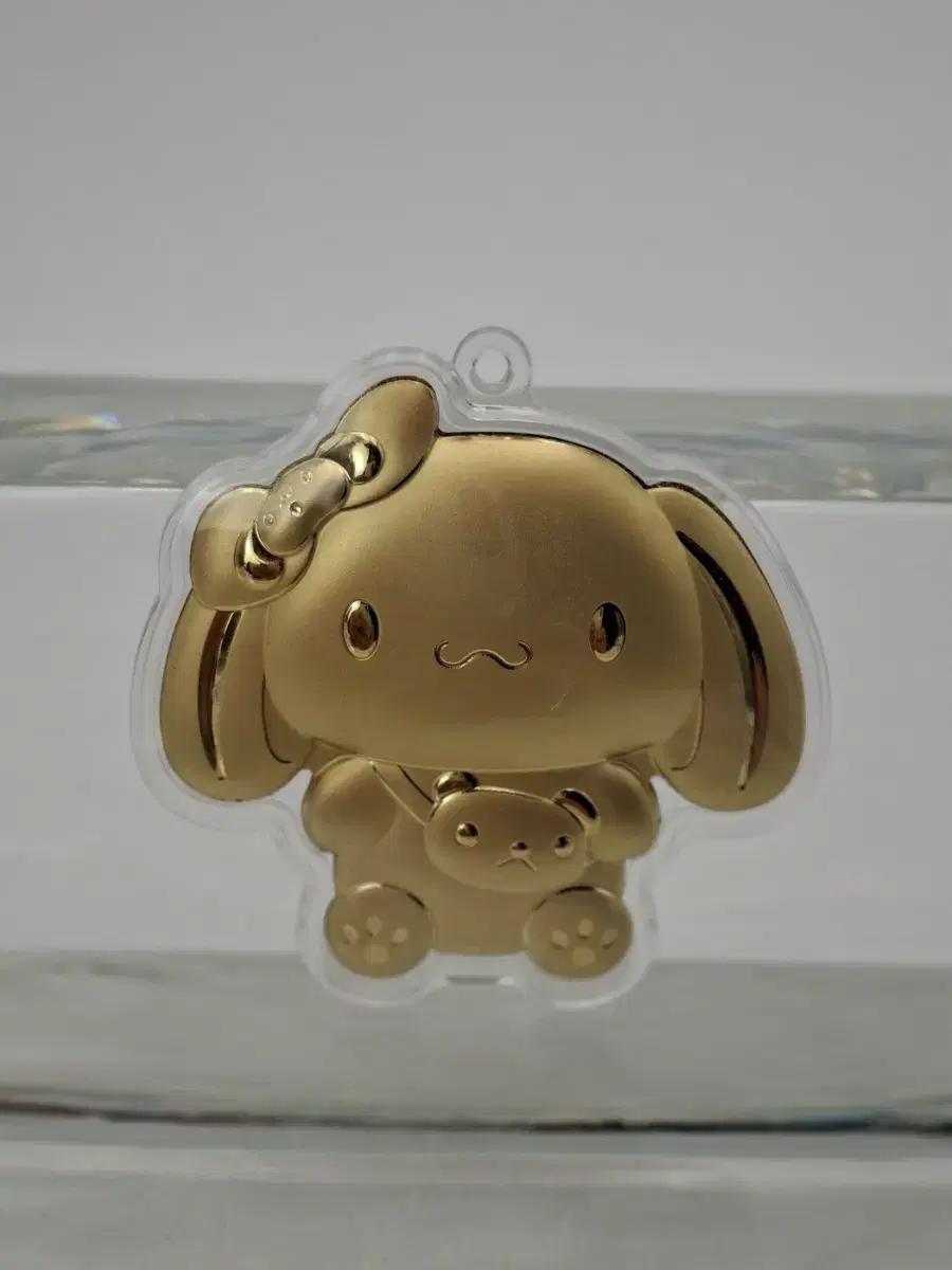 NEW / 금 30mg 시나모롤 키링 (각인 확인)
