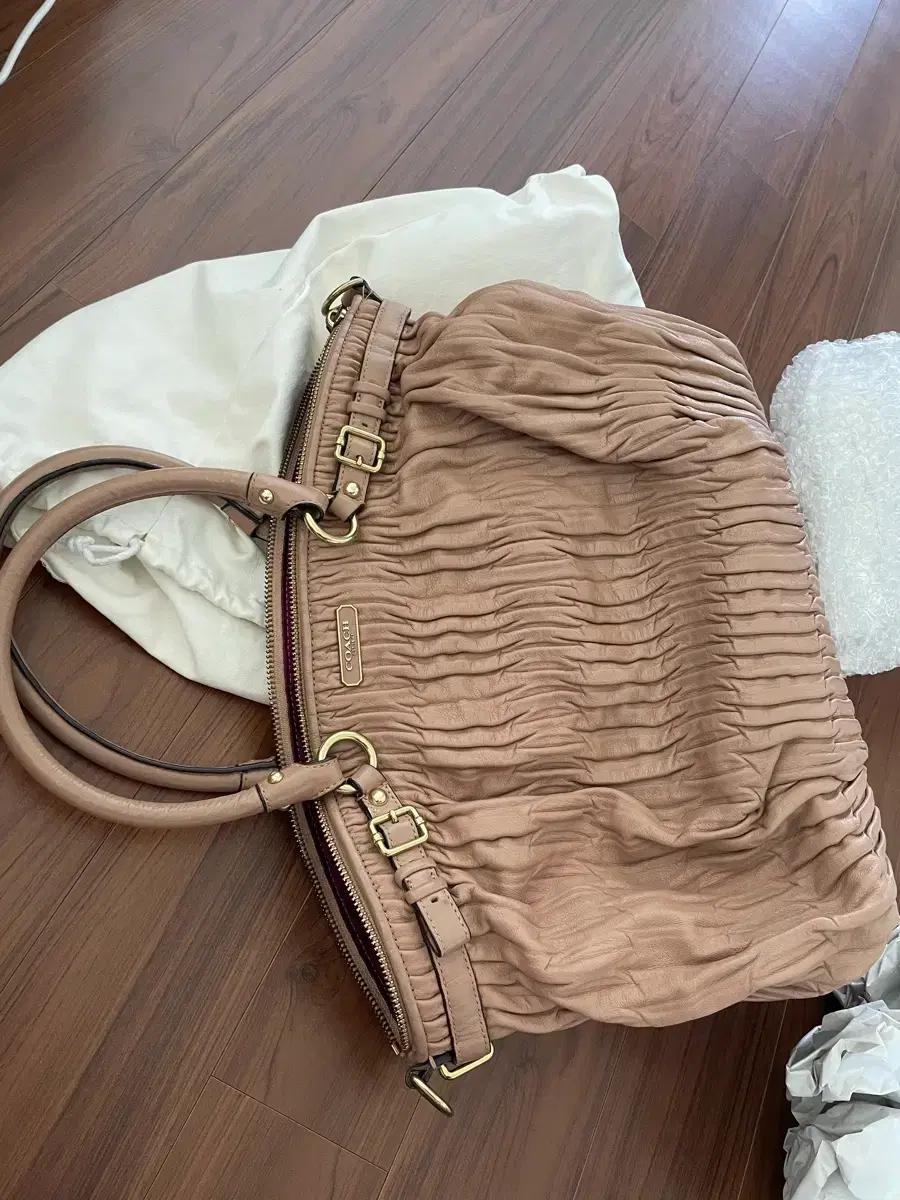 코치 coach 셔링 숄더 및 토트백