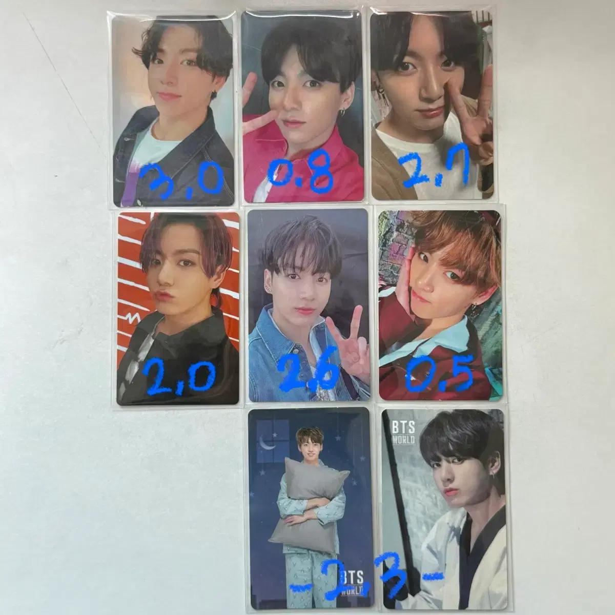 방탄소년단 bts 정국 포토카드 포카 매직샵 라이츠 더저니 메모리즈 비월