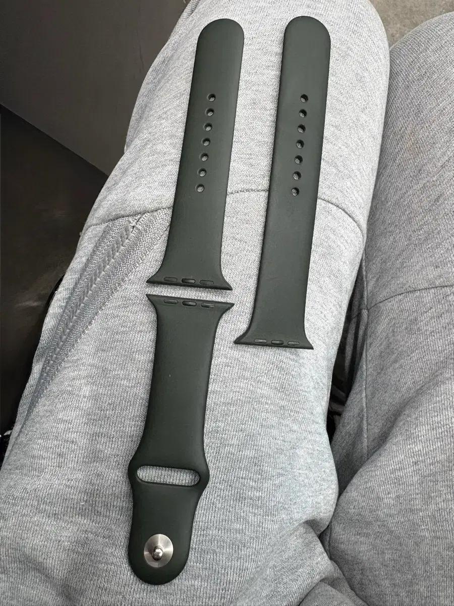 애플워치 정품 스트랩 스포츠밴드 스톤 44mm