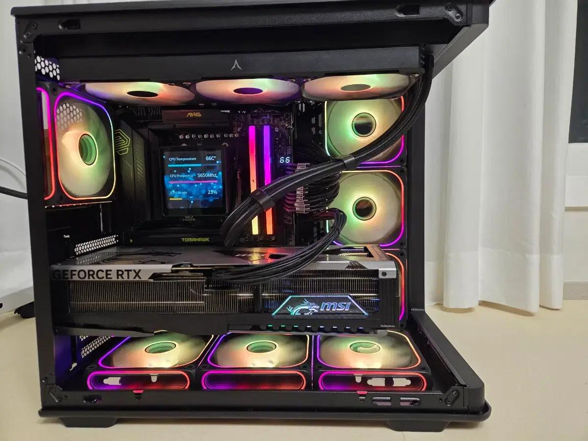 9950x3d, x870e, 64gb, 2tb, 5090 하이엔드 본체