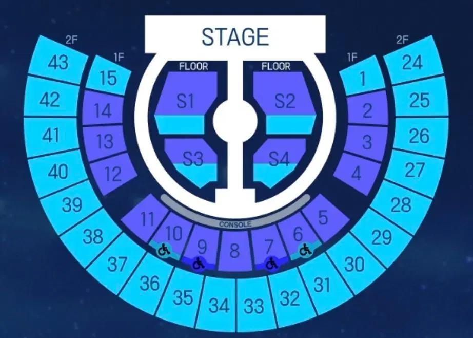 제로베이스원 콘서트 중콘 양도 합니다!