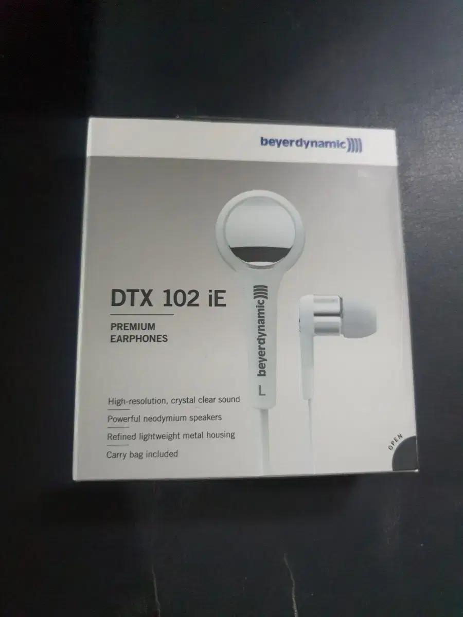 베이어다이나믹 DTX 102 iE 이어폰 미개봉 상품 판매 합니다.