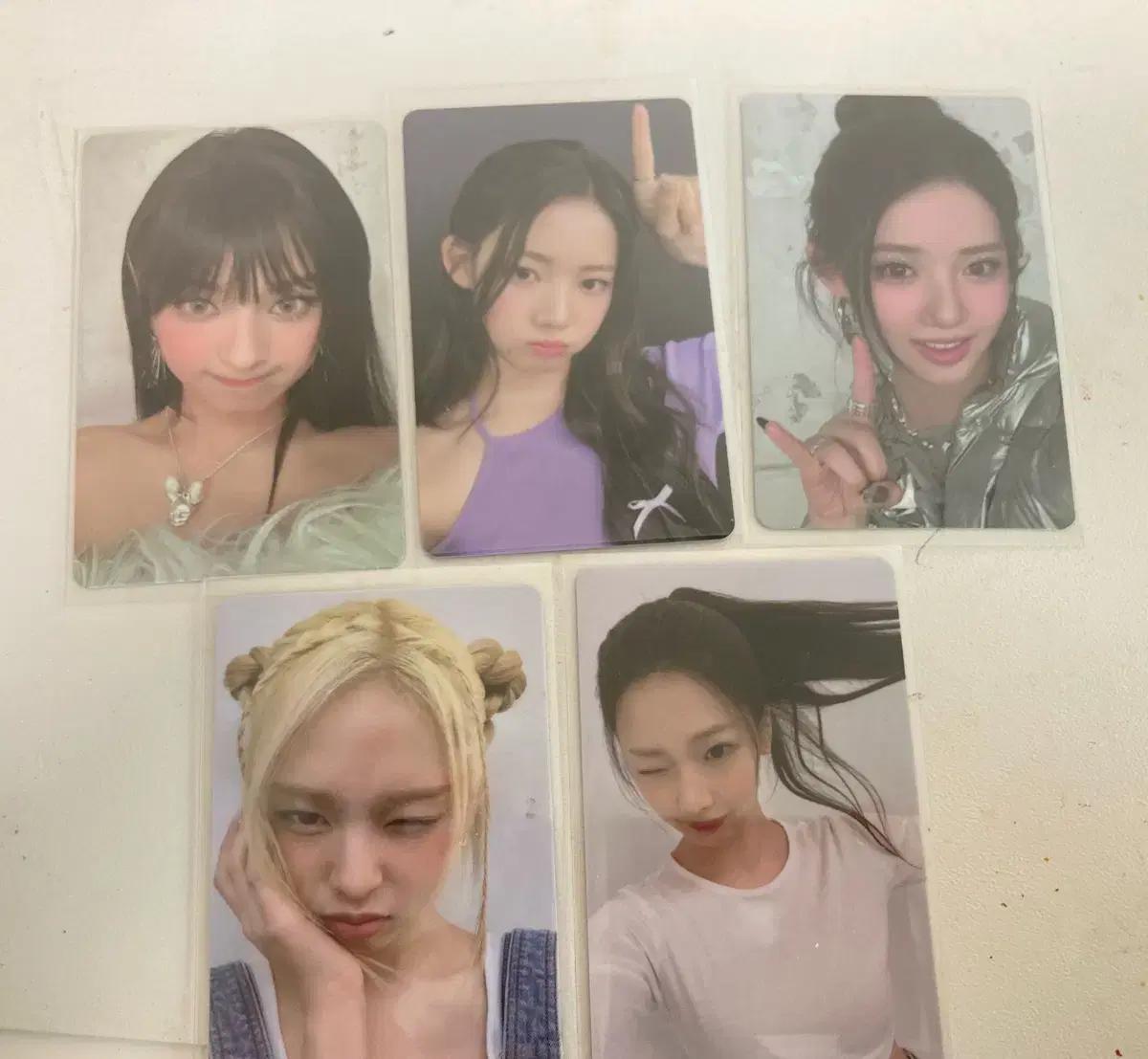 [가격제안가능] 베이비몬스터 포카 일괄 베몬 공굿 아현 루카 치키타