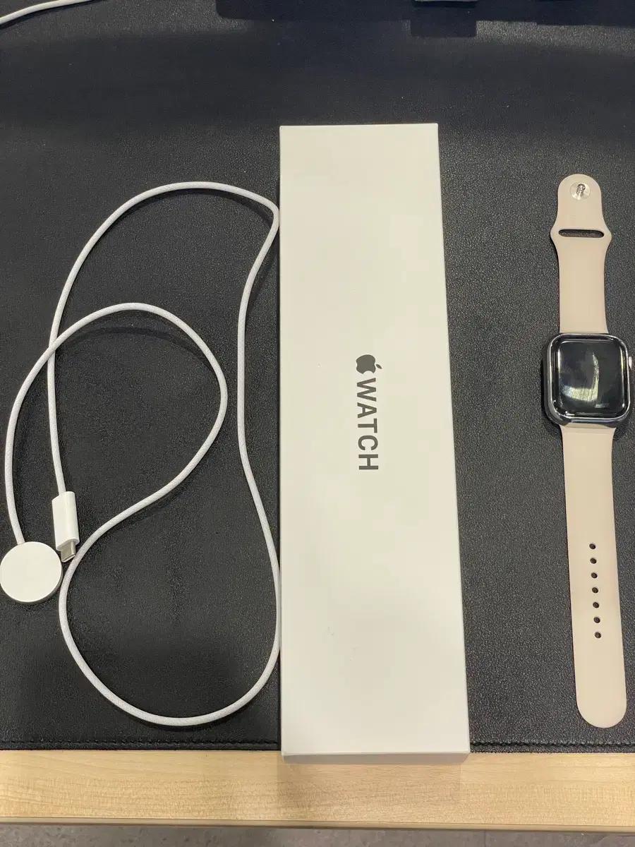 애플워치 SE 2세대 44CM + 충전기 + 풀박스