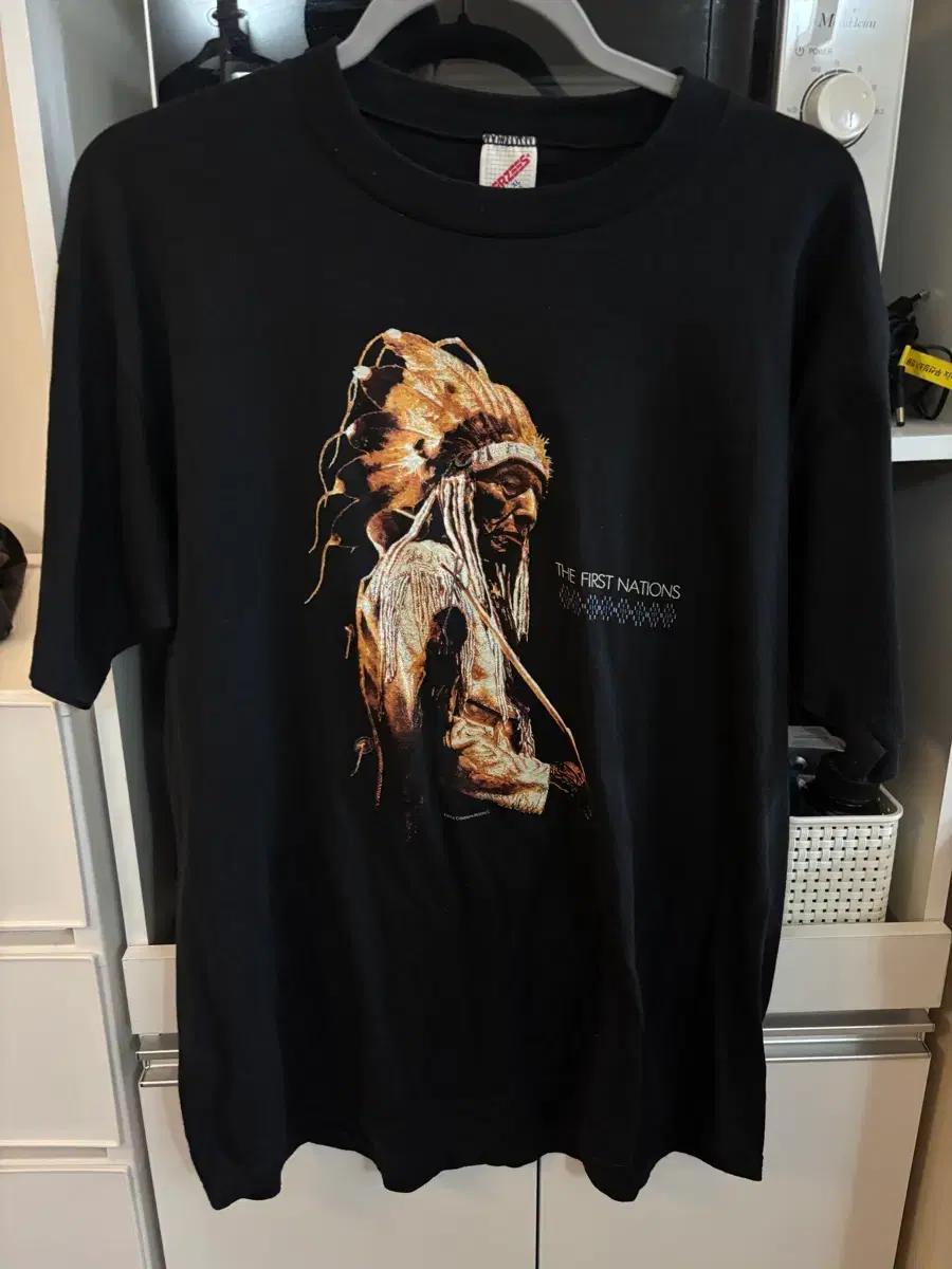 90s usa 네이티브 인디언 indian tshirt