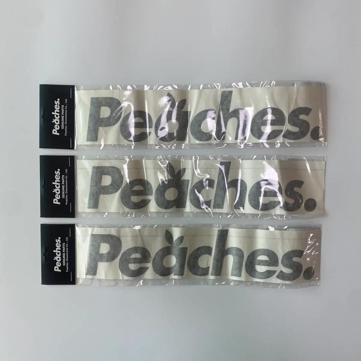 [Peaches.] 피치스 오리지널 블랙 데칼 [M]