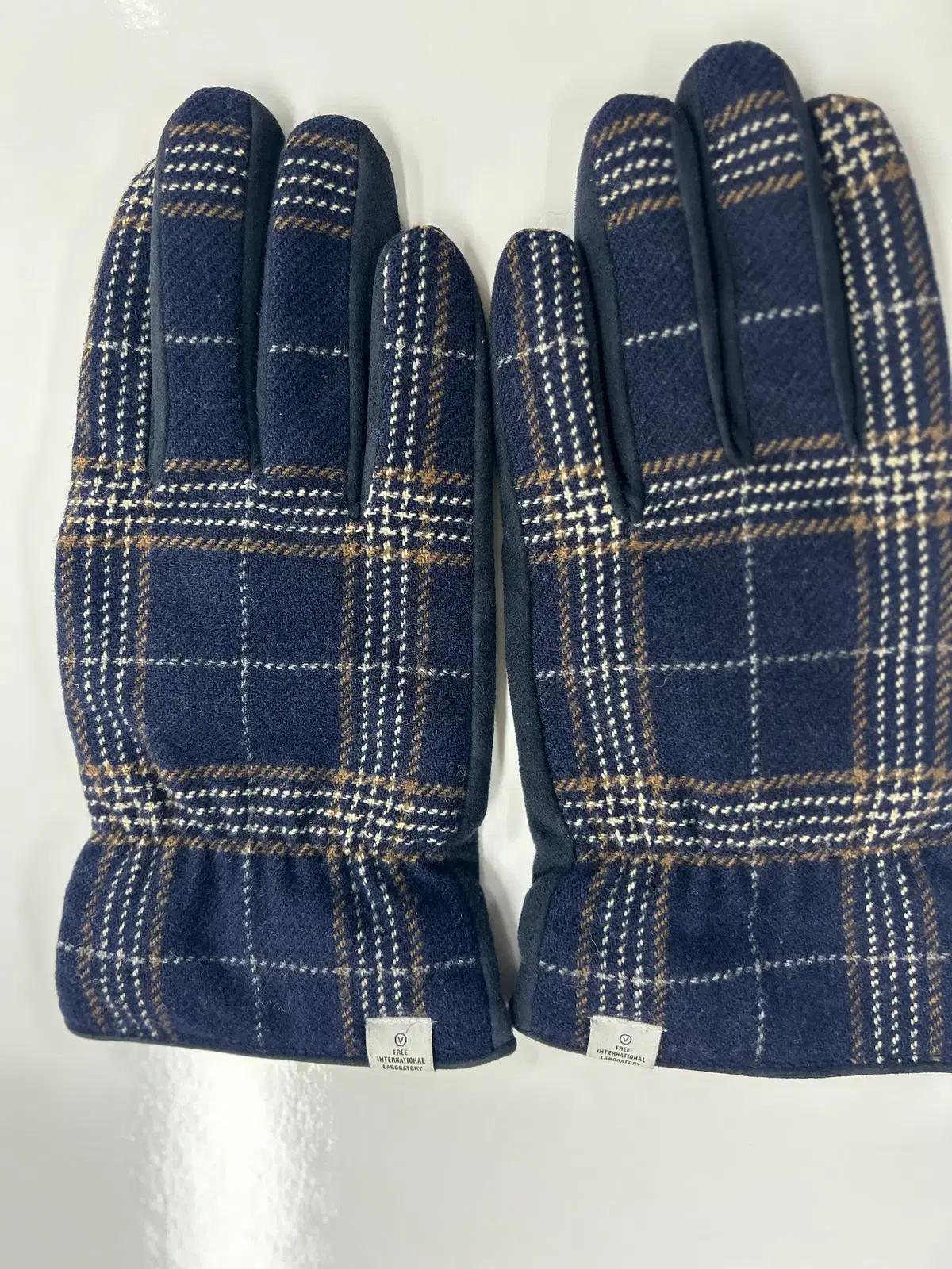 비즈빔 visvim 캐시미어 믹스 스웨이드 남성 장갑