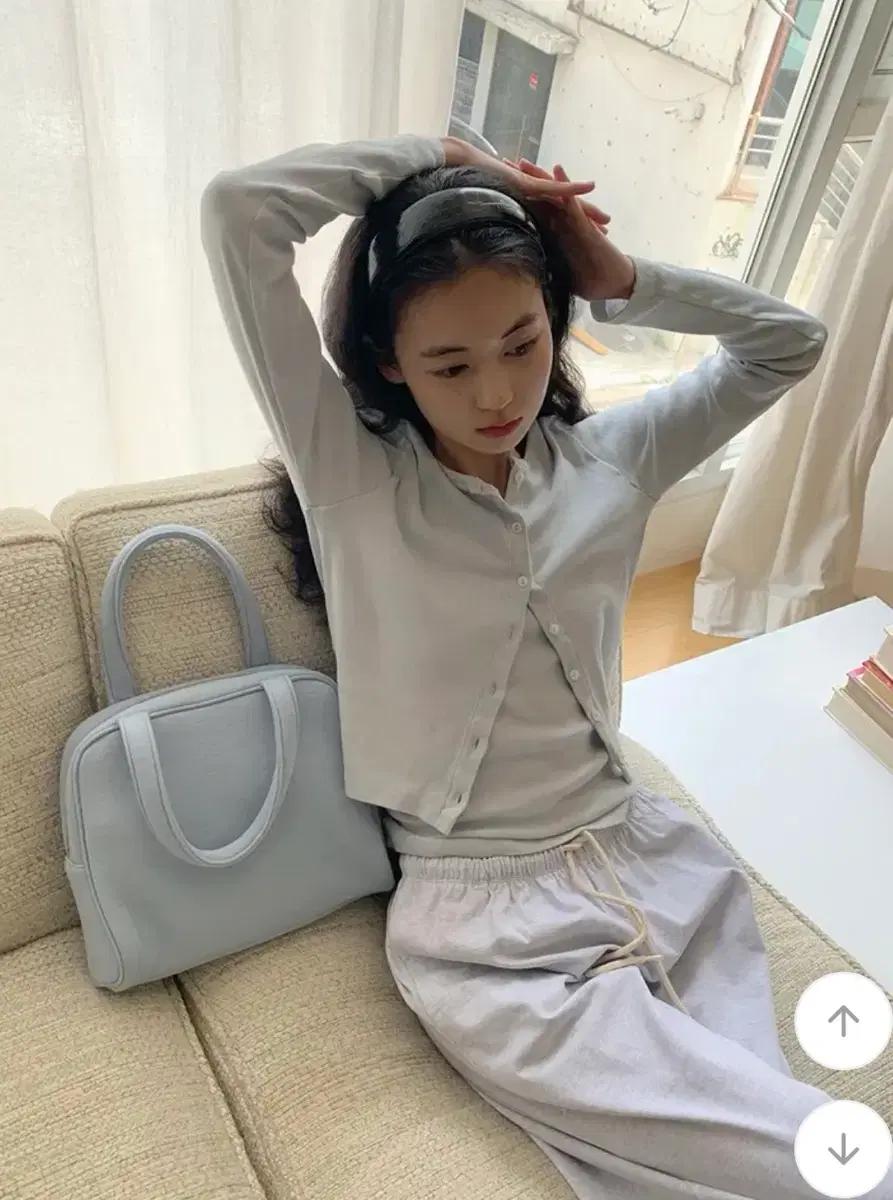 (새상품)메이비베이비 suku 가디건 슬리브리스 세트