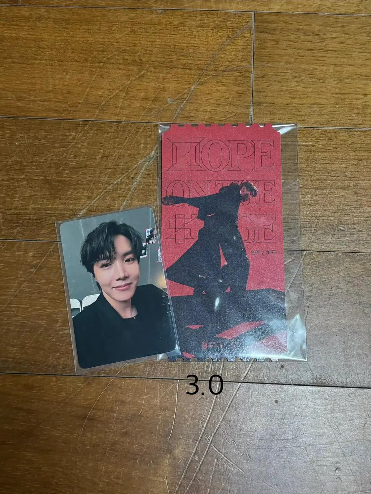 호석콘 아미존 기프트 막콘 투어 홉온스 제이홉 방탄소년단 포카 bts