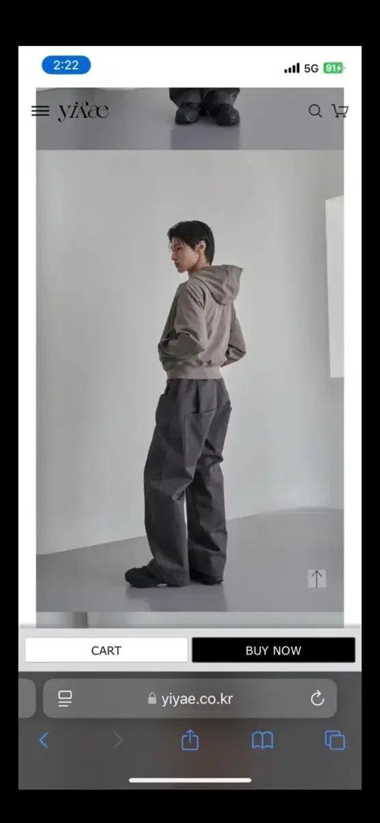 YIYAE Equilibre Axle Side Strap Trouser
