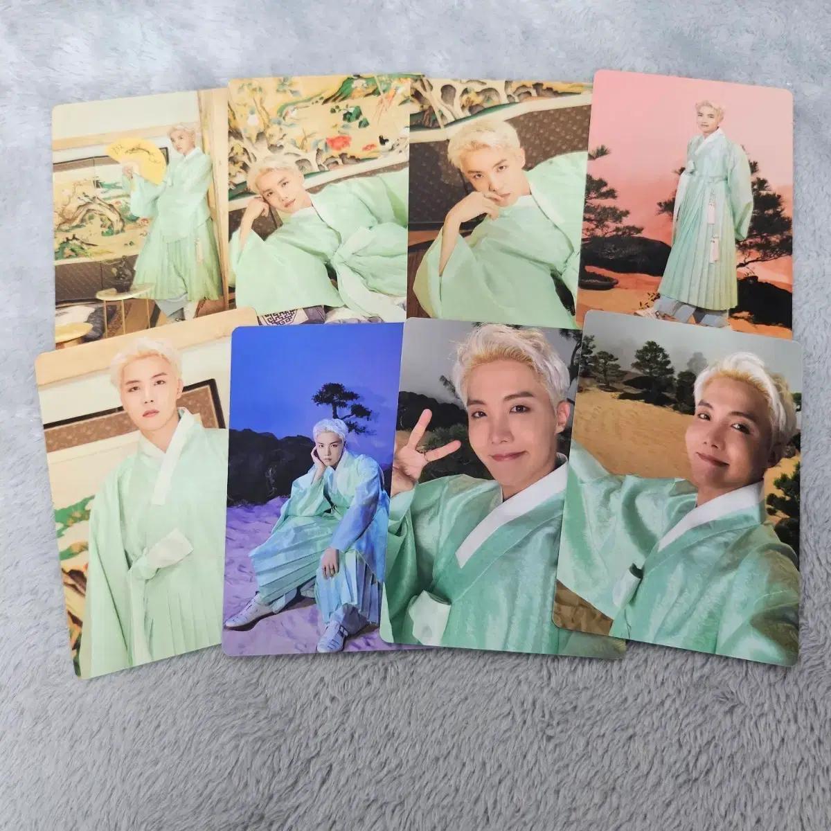 8장 일괄 달마중 2021 미니포카 bts 방탄 제이홉 호석
