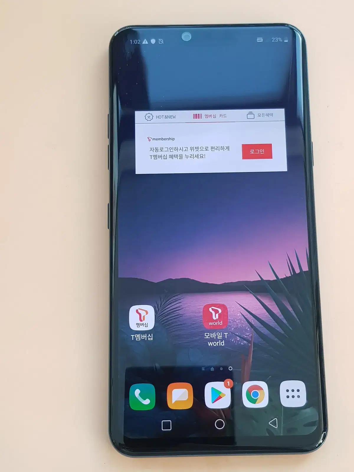 LG G8 128G 블루(G820) 깨끗한 무잔상 판매합니다