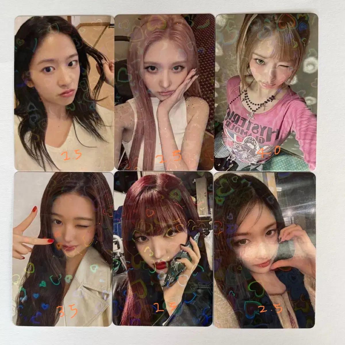 아이브 IVE 리비브 블랙홀 타워레코드 시부야 포카 양도