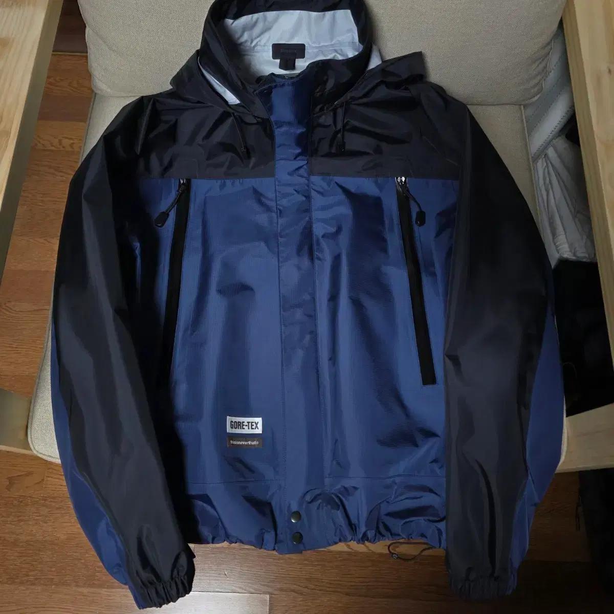 [M] 25SS 디스이즈네버댓 고어텍스 3L 올 웨더 자켓 블랙