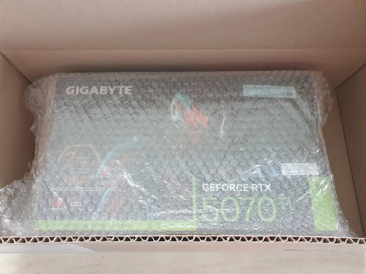 [미개봉] RTX 5070ti 윈드포스 새상품