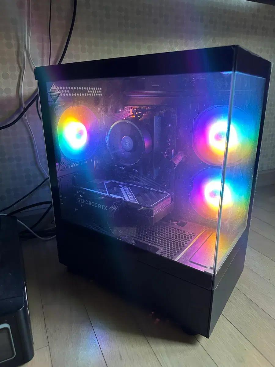 게이밍 컴퓨터 풀세트 rtx 4060 라이젠5600