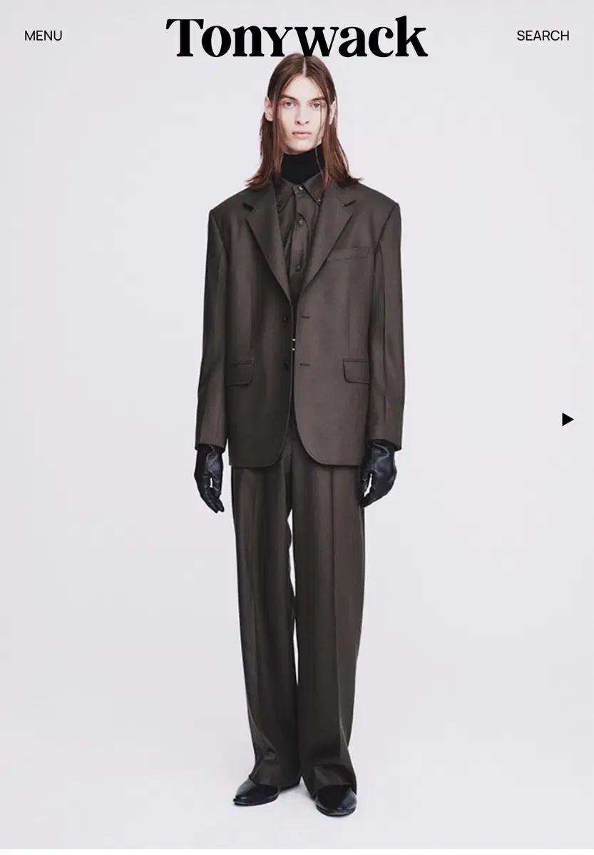 토니웩 Wool and Cashmere Tailored set up