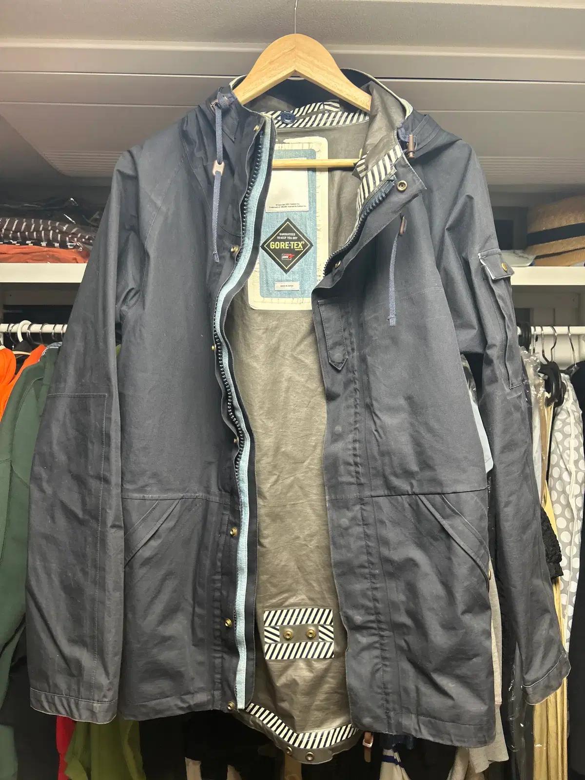 VISVIM 비즈빔 데님믹스 노마드 고어텍스 자켓 2